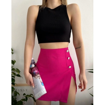 Üç taşlı mini etek