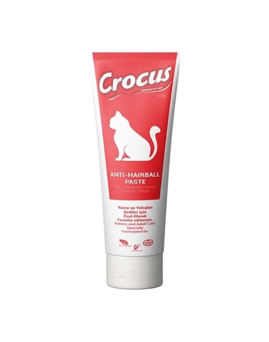 Crocus Anti Hairball Tüy Yumağı Önleyici Kedi Maltı 100 Gr