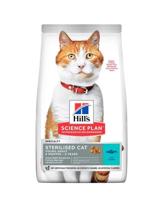 Hills SCIENCE PLAN Ton Balıklı Kısırlaştırılmış Kedi Maması 3 Kg