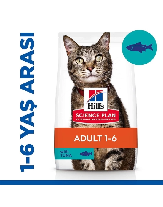 Hills SCIENCE PLAN Ton Balıklı Yetişkin Kedi Maması 1.5 kg