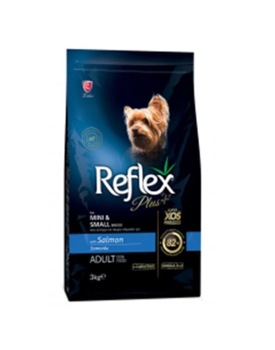 Reflex Plus Adult Somonlu Küçük Irk Yetişkin Köpek Maması 3 Kg