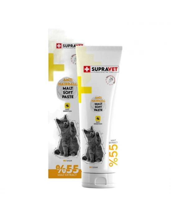 Supravet Anti-Hairball %55 Extra Malt Kedi Macunu 100 gr