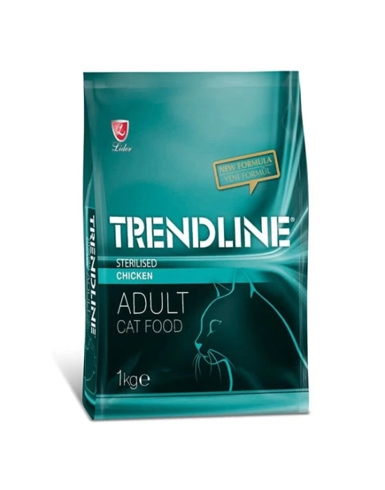 Trendline Adult Tavuklu Kısırlaştırılmış Kedi Maması 1 Kg