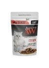 Animal World Biftekli Yetişkin Kedi Konserve Maması 80 Gr