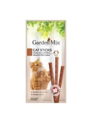 Gardenmix Dana Etli Kedi Stick Ödül Maması 3x5 gr
