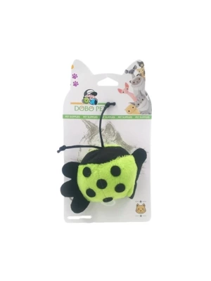 Dobo Pet Çekmeli Titreşimli Uğur Böceği Kedi Oyuncağı