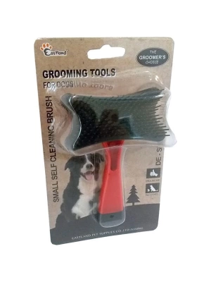 Eastland Kendini Temizleyen Kedi ve Köpek Tarağı Kırmızı 13 Cm
