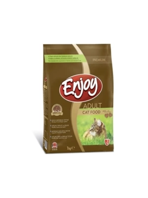 Enjoy Mama Kedi Tavuk Etli Yetişkin 1 Kg