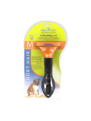 Furminator Kısa Tüylü Köpekler İçin Tüy Tarağı Medium