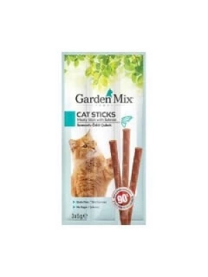 Gardenmix Somonlu Kedi Stick Ödül 3x5 Gr