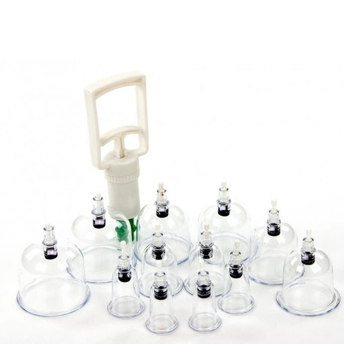 100 Adet 4 Numara Hacamat Kupası - Pompa Hediyeli