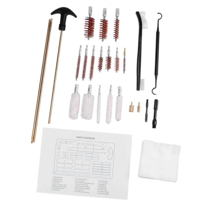 24 Adet Evrensel Temizleme Kiti Temizleme Seti