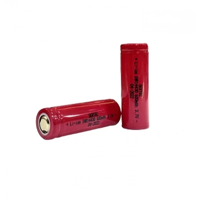 3.7V Li-ion 14430 - 600 mAh 1C Şarjlı Pil
