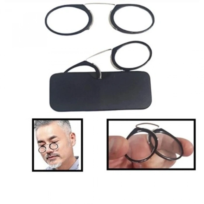 4.5x Burun Üstü Gözlük Büyüteç Mini Sapsız