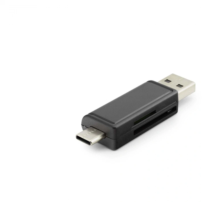 Card Reader Usb + Type-C Mıcro Sd Siyah HDX7026