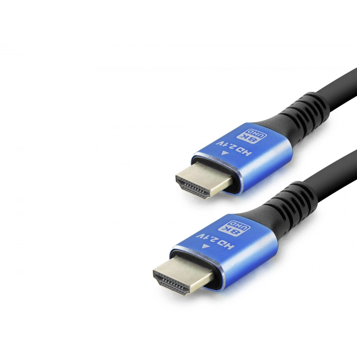 HDMI 2.1 Kablo Fiber Optik 8K Uhd 60 Hz Od 8.0 Mm 1.5 M (HDX2044 Siyah Mavi)