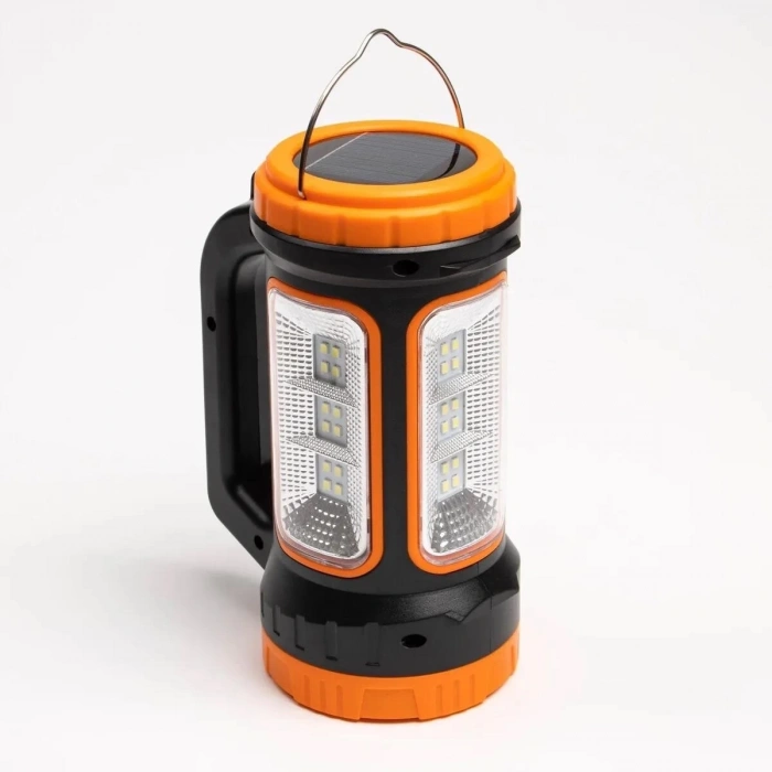 Ka-779 3w+15w Uzun Menzilli Solar Güneş Panelli Ultra Güçlü Ledli Şarjlı Fener