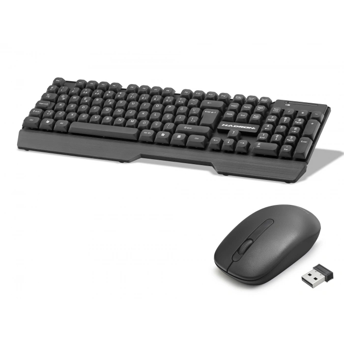 Kablosuz Klavye Ve Mouse Seti - Siyah HD844