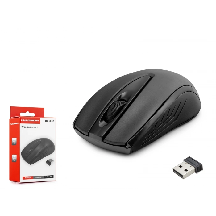 Kablosuz Mouse 1200 Dpi (HD5693Siyah)