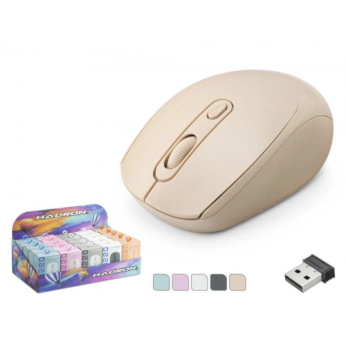 Kablosuz 2.4 Ghz Mouse 1600 Dpi 25Li Paket (Siyah, Beyaz, Mavi, Pembe, Turuncu - Q220K)