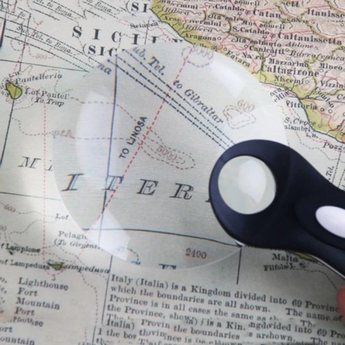 Kontrolü Için 10X 20X 2 Led Işıklı El Büyüteç