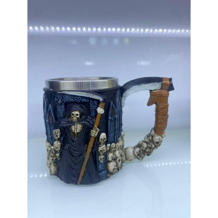 Çelik Kupa Bardak (Oraklı -Kod 220086)