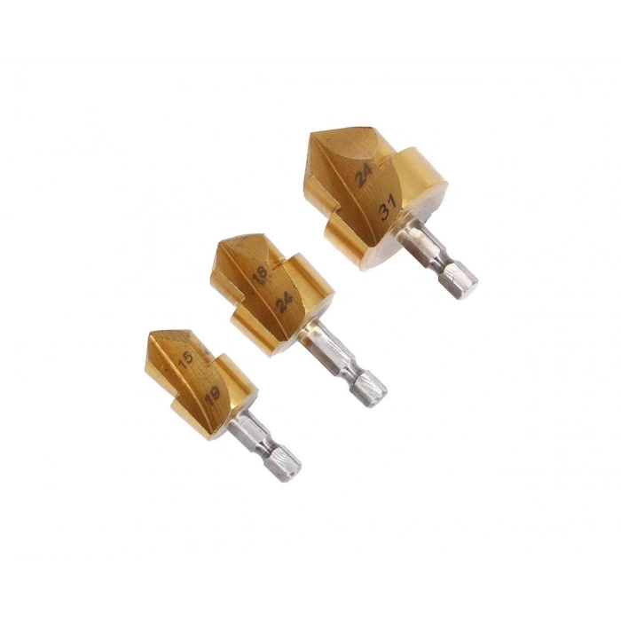 PPRC Boru Genişletme ve Delme Bits Uçlu Matkap Seti DMX4760