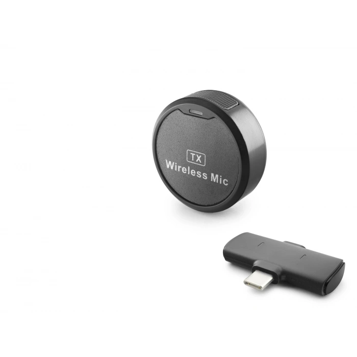 Type-C Kablosuz Yaka Mikrofonu (HDX2794Siyah)