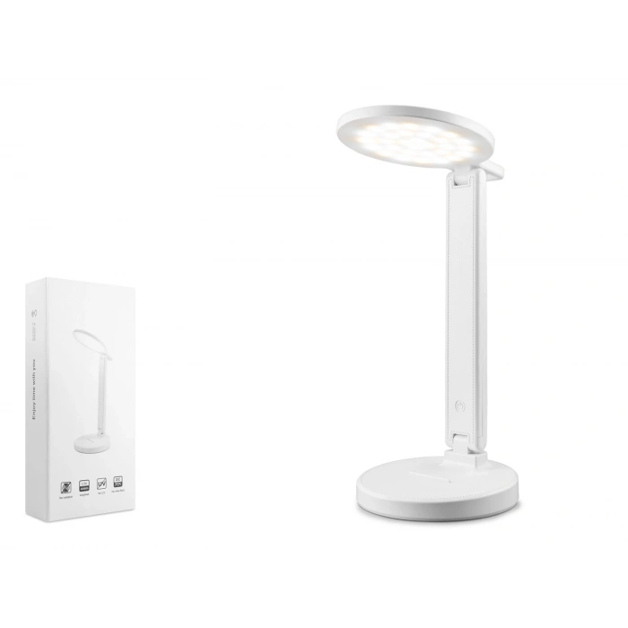 Usb Şarjlı Masa Lambası - Beyaz Q908