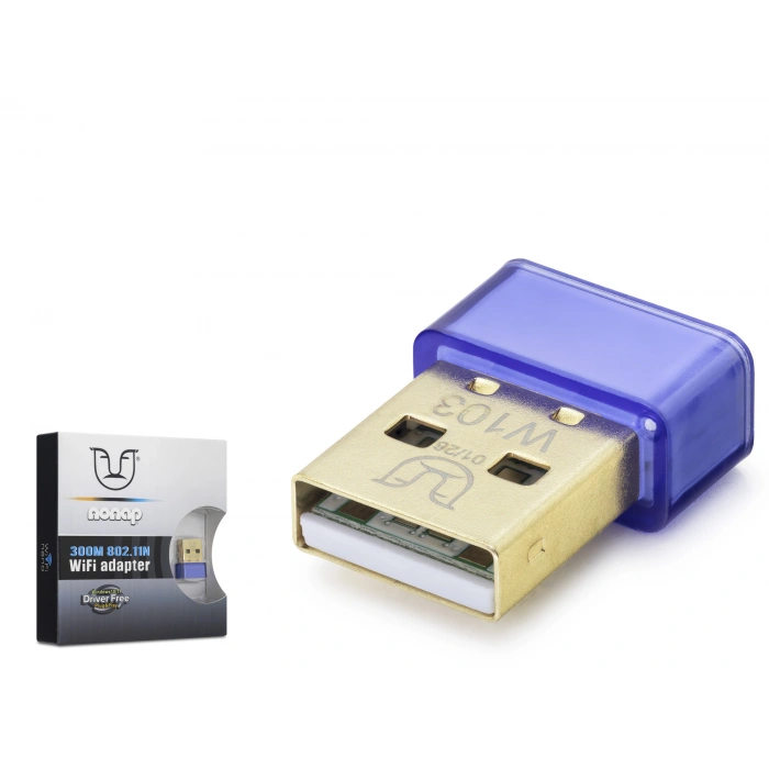 Usb Wifi Adaptör 300 Mbps Dvr Uyumlu (W103)