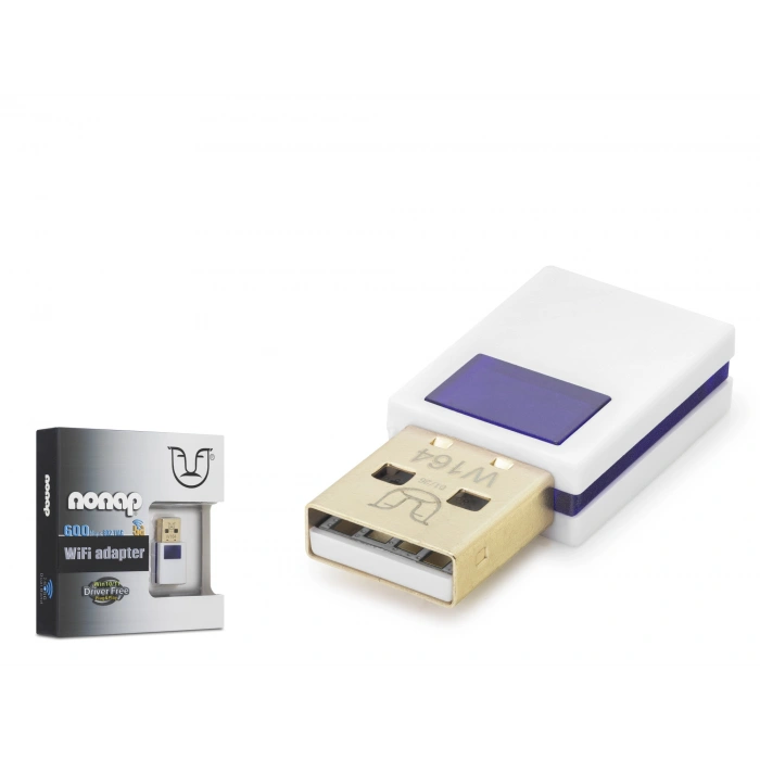 Usb Wifi Adaptör 600 Mbps Ac Dual Band Dvr Uyumlu (W164)