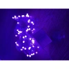 10 M 100 Led Damla Uçlu Pembe Işık Şeffaf Kablo MZ-17-9