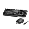 Ablolu Klavye Mouse Set Q Siyah HD861