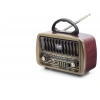 Bluetooth Nostaljik Hoparlör Fm 21.3 X 8.9 X 14.6 Cm NS8067BT