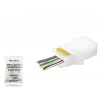 Cat6 Rj45 Konnektör - 100 Adet Beyaz (ND2414 / Poşet Paket)