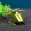 Dekoratif Metal Helikopter