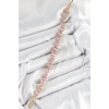 Pirinç Pembe Zirkon Taşlı Daire Baget Model Gold Renk VIP Seri Kadın Bileklik