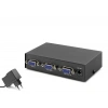 Vga Splitter 1 In 2 Out 200 Mhz - Siyah HDX1277