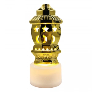 12 li Ramazan Ayaklı Led Işık Gold Renk Gün Işığı MZ6200-235