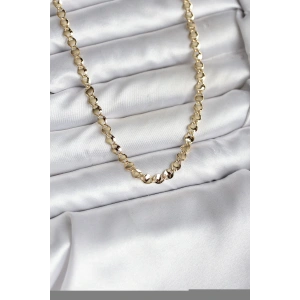 14K Gold Renk Kaplama Zincir Model CM Kadın Kolye