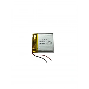 302525 3.7V 180mAh Li-Polymer Pil Devreli/1.5A