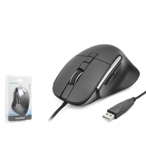 Kablolu Ergonomi̇k Ofi̇s 7DMouse 3600 Dpi (ND1209BSiyah)