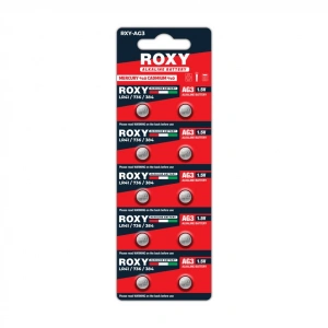 AG3 LR41/736/384 31 Mah Alkalin Düğme Pil 10 Lu Paket