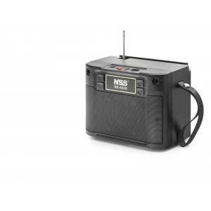 Bluetooth Fm Radyo Tws Usb Tf Aux Solar Şarjli Taşinabilir Kamp Hoparlör (NS522S Si̇yah)