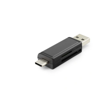 Card Reader Usb + Type-C Mıcro Sd Siyah HDX7026