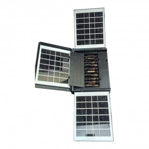 3 Solar Panelli 400W Spot Aydınlatma (USB çıkış,Type-C şarj giriş- WS-5585)