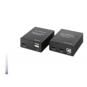 Hdmi Extender Loop-Out 1080P 60 M - Siyah HDX1356 Kvm