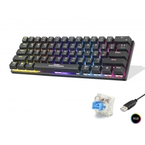 Mekanik Gaming Mini Klavye Blue Switch Rgb - Siyah G509B