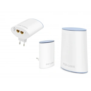 Mesh Wifi Sistemi Ac1200 Dual Band 3’Lü Set - Beyaz LV-WMS01