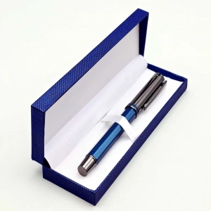 Öğretmene Hediye Kutulu Kalem Mavi